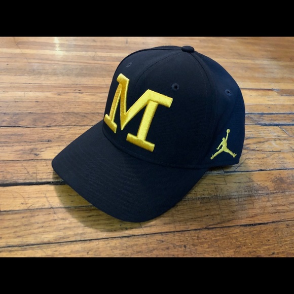 michigan jordan hat